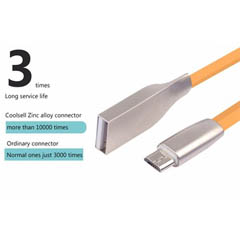 锌合金MICRO USB线